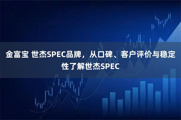 金富宝 世杰SPEC品牌,从口碑、客户评价与稳定性了解世杰SPEC